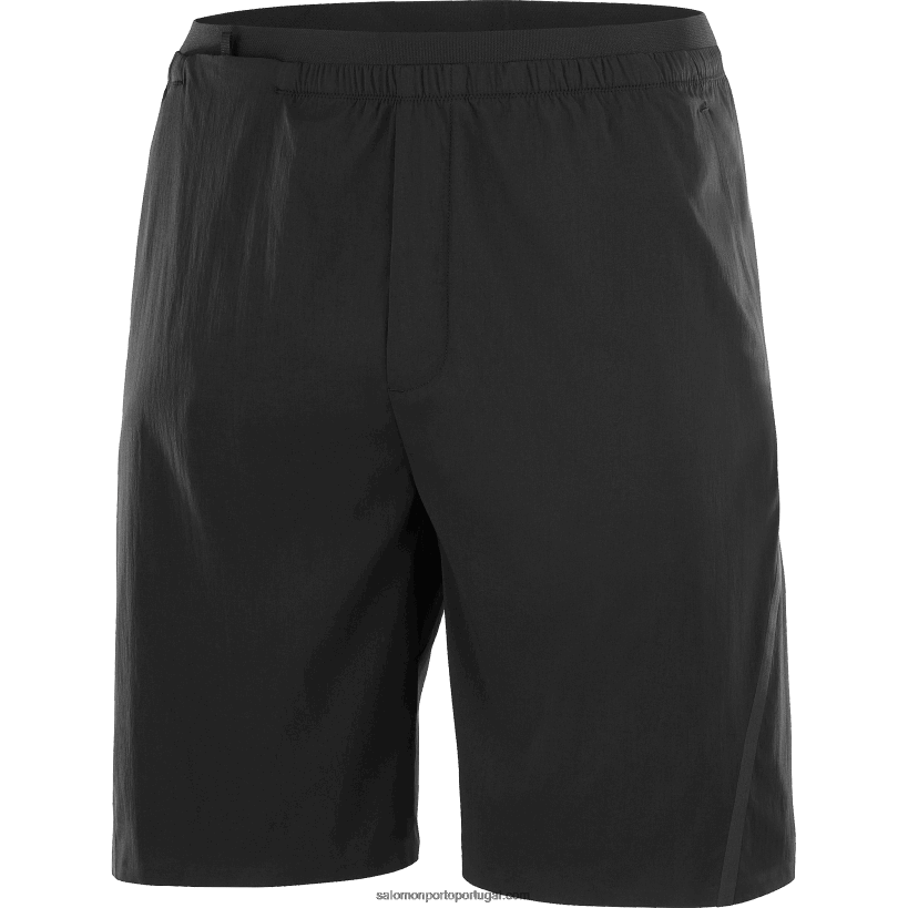 Salomon calções de homem - runlife 04D6V8261 preto profundo