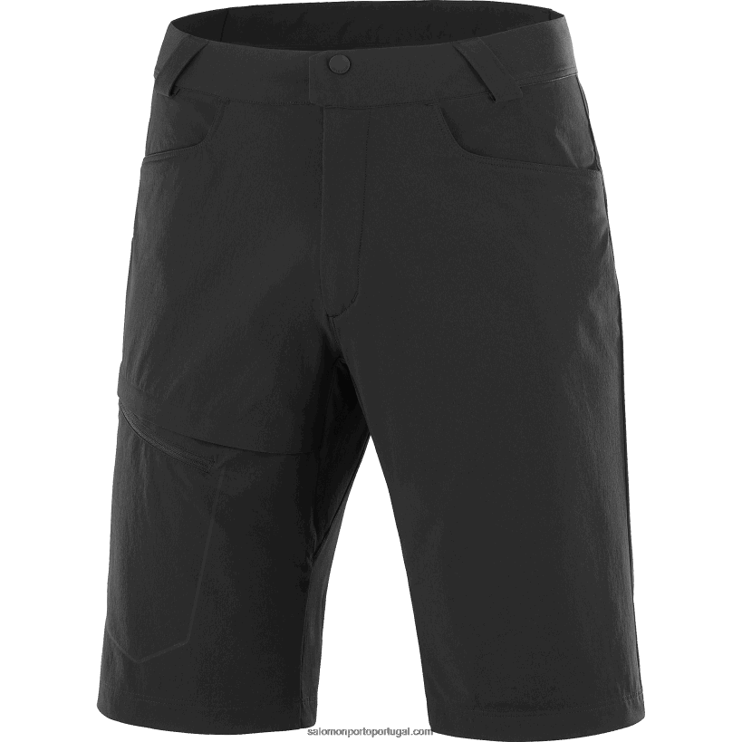 Salomon calções de homem - wayfarer 04D6V8298 preto profundo
