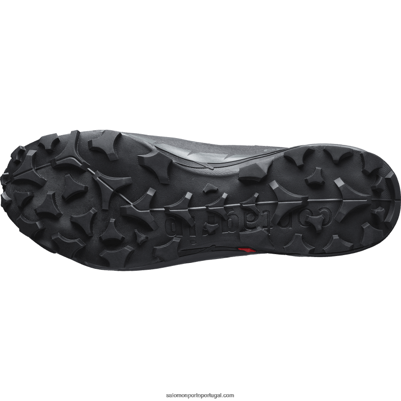 Salomon botas de caminhada masculinas - caminhada cruzada 2 mid gore-tex wide 04D6V819 preto/ímã