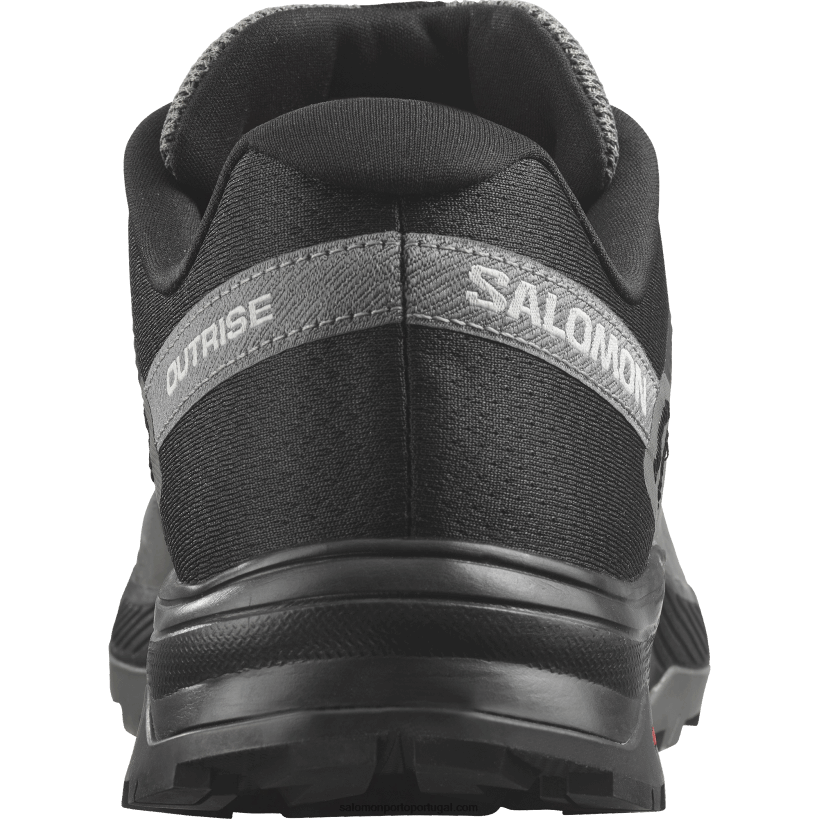 Salomon sapatos de caminhada masculinos - outrise 04D6V822 preto/estanho