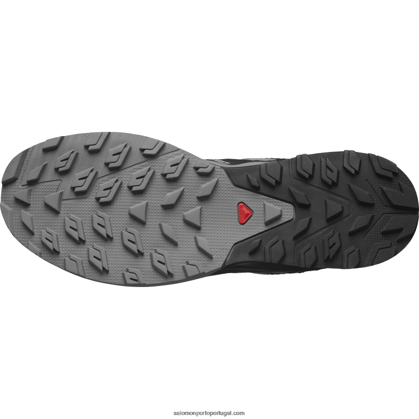 Salomon sapatos de caminhada masculinos - outrise 04D6V822 preto/estanho