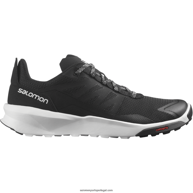 Salomon sapatos de caminhada masculinos - patrulha 04D6V847 Preto branco