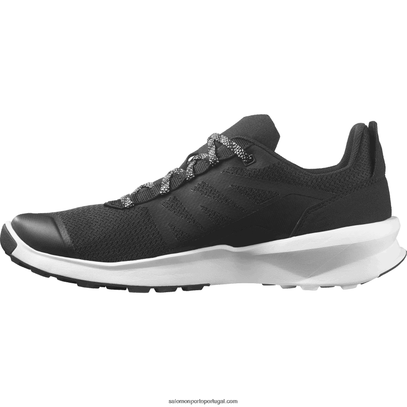 Salomon sapatos de caminhada masculinos - patrulha 04D6V847 Preto branco