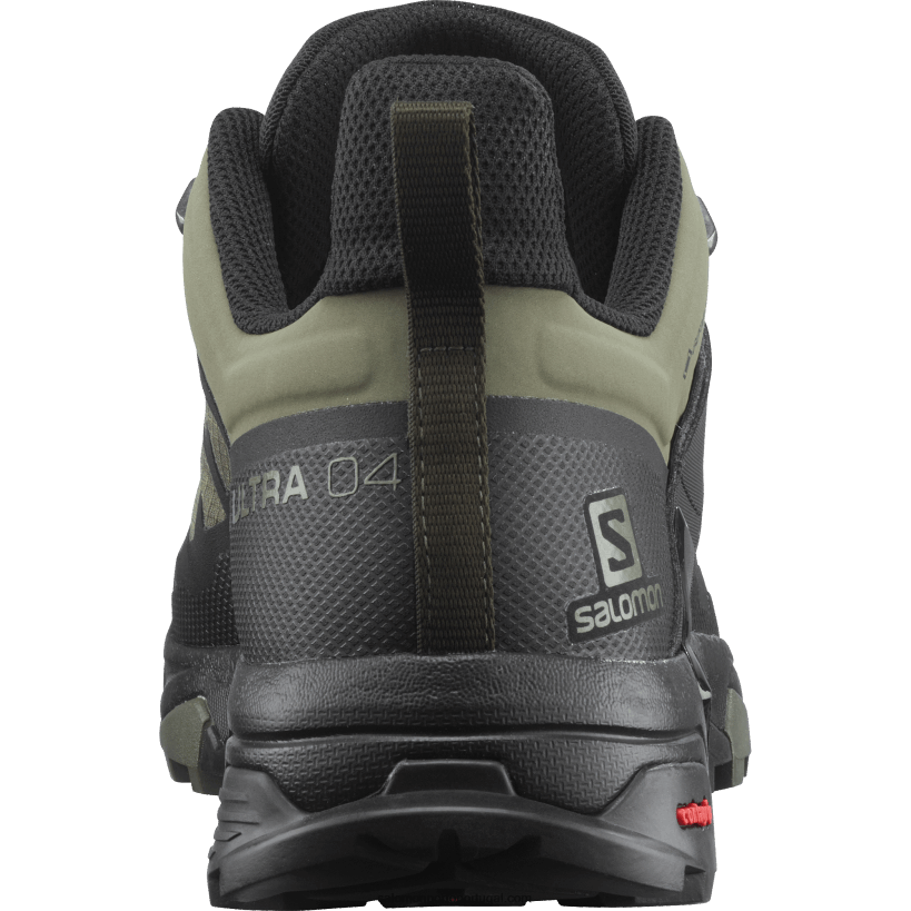 Salomon sapatos de caminhada masculinos - x ultra 4 gore-tex 04D6V816 líquen profundo verde/preto/noite oliva