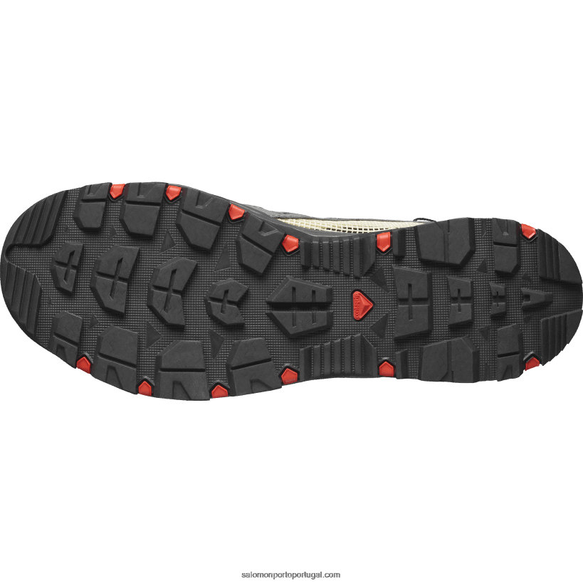 Salomon sapatos de água para homem - techamphibian 5 04D6V83 estanho/traça/vermelho ardente