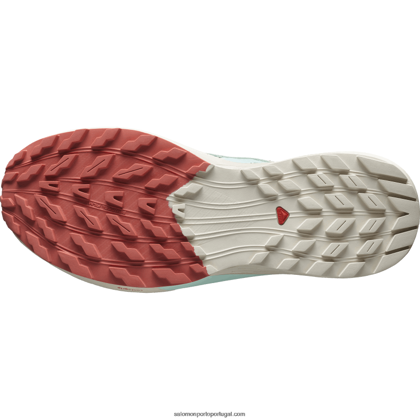 Salomon Tênis de corrida masculino - Sense Ride 5 04D6V81433 nenúfar/dia chuvoso/água branqueada