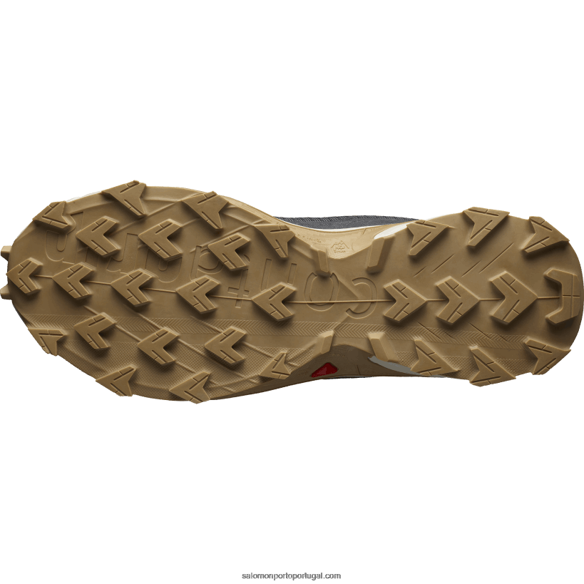 Salomon tênis de corrida masculino - alphacross 4 04D6V81483 ébano/dia chuvoso/fantasma