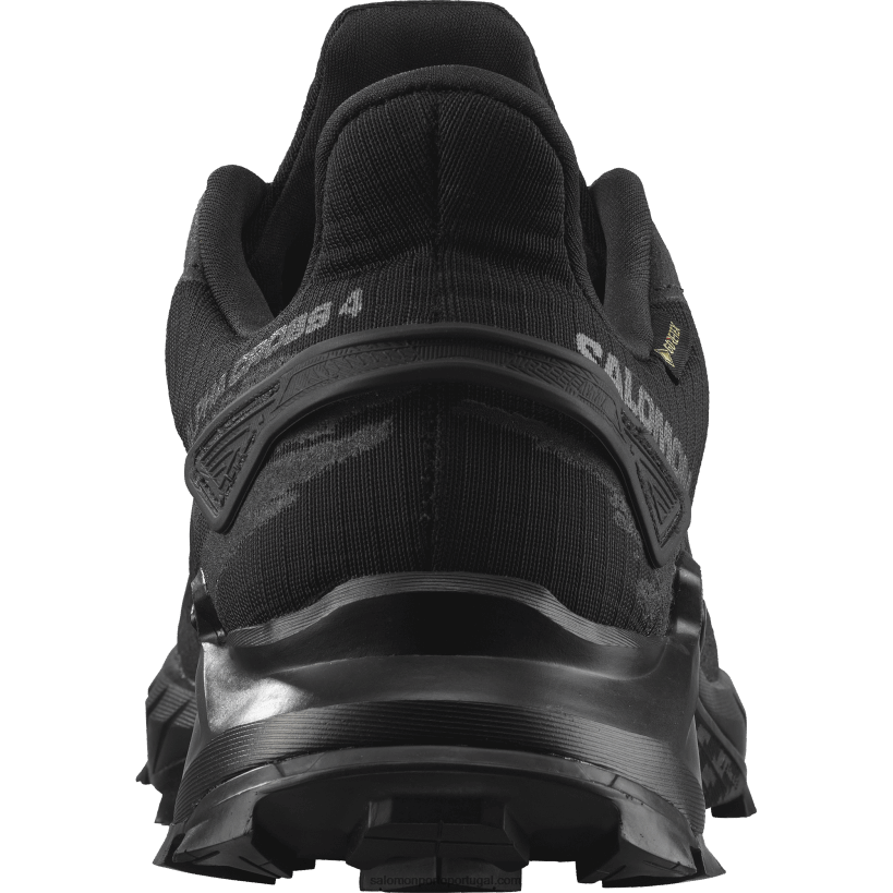 Salomon tênis de corrida masculino - alphacross 4 gore-tex 04D6V81475 preto