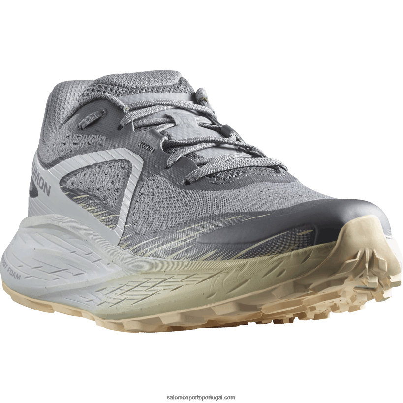 Salomon tênis de corrida masculino - glide max tr 04D6V81449 sombra tranquila/azul pérola/areia branqueada