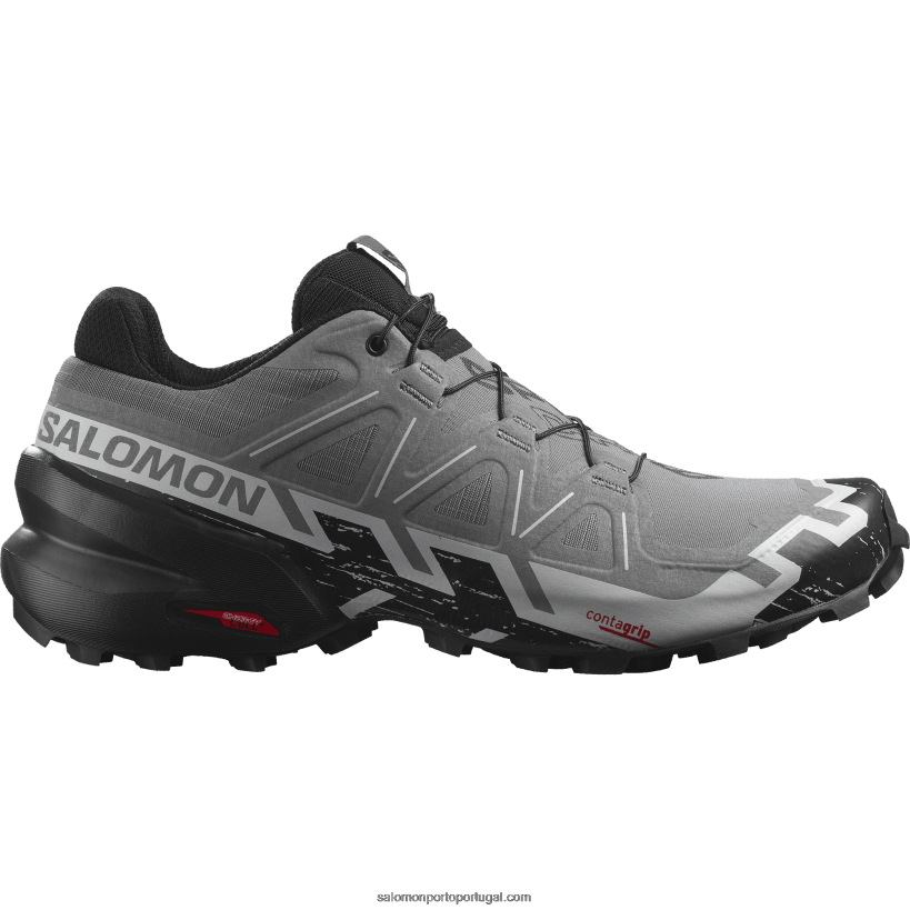Salomon tênis de corrida masculino - speedcross 6 04D6V81453 sombra tranquila/preto/azul pérola