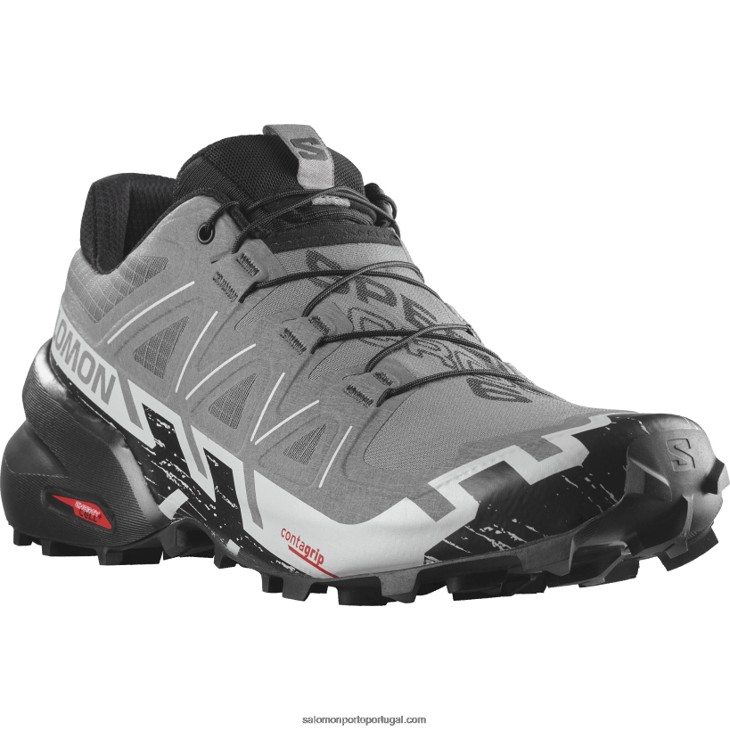 Salomon tênis de corrida masculino - speedcross 6 04D6V81453 sombra tranquila/preto/azul pérola