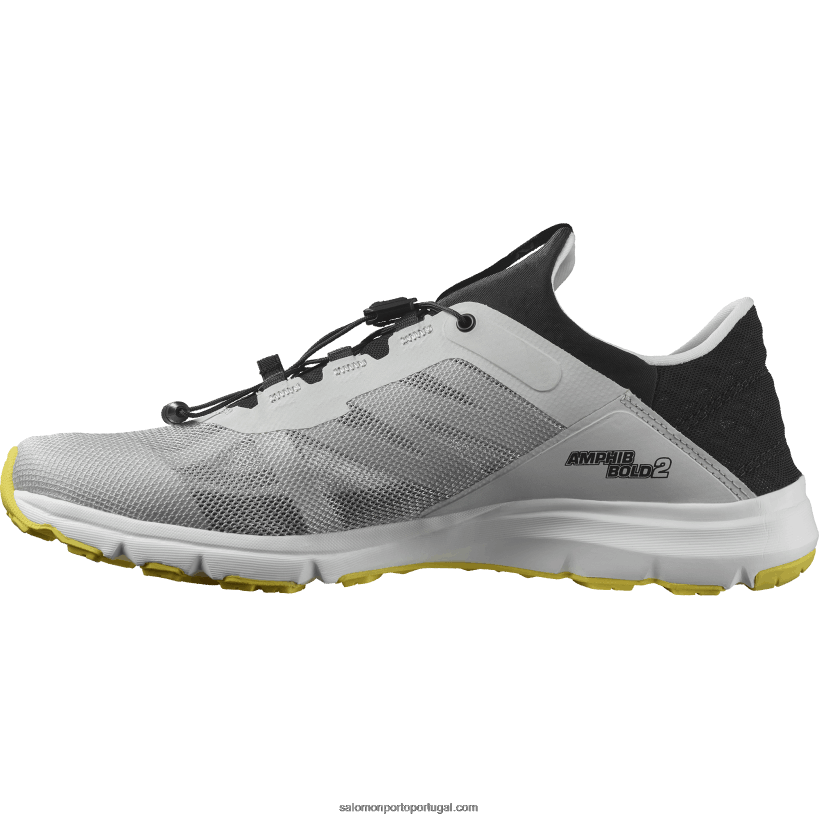 Salomon sandálias de homem - amphib bold 2 04D6V81081 pedra lunar/preto/botão de ouro