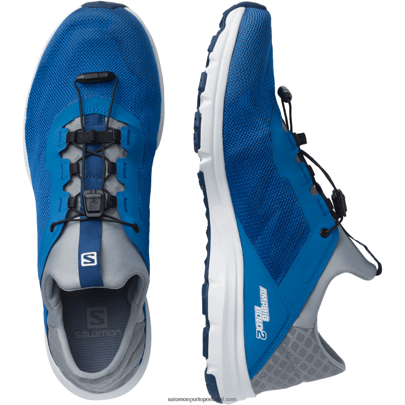 Salomon sandálias de homem - amphib bold 2 04D6V81083 sky diver/pedreira/propriedade azul