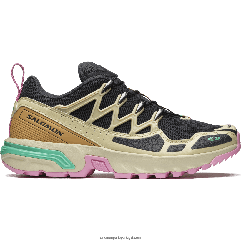 Salomon sapatos esportivos masculinos - acs + 04D6V8144 ébano/musgo/verde biscaia