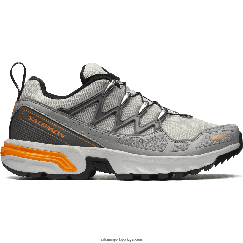 Salomon sapatos esportivos masculinos - acs + 04D6V8145 rocha lunar/estanho/açafrão