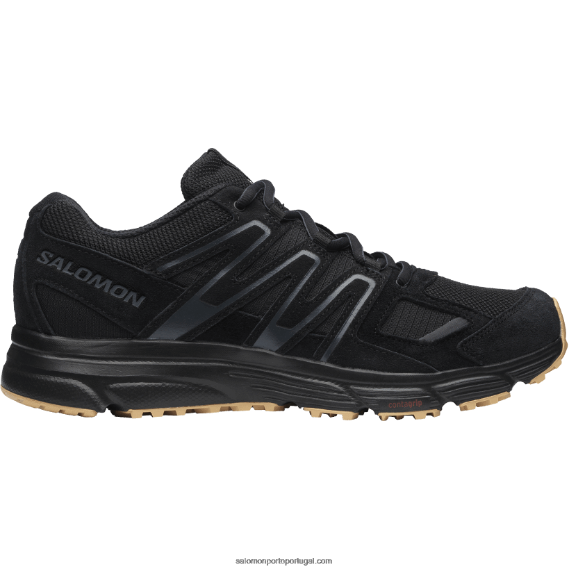 Salomon sapatos esportivos masculinos - camurça x-mission 4 04D6V8165 preto/ébano/goma3