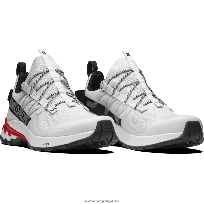 Salomon sapatos esportivos masculinos - capa xa 04D6V8211 nimbus cloud/black/goji berry