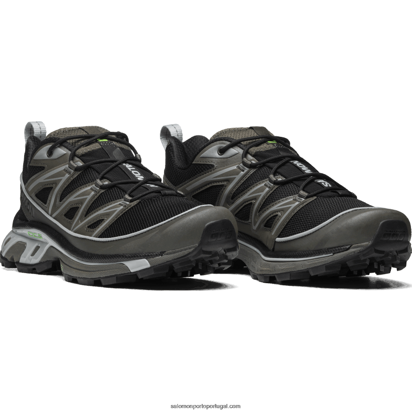 Salomon sapatos esportivos masculinos - extensão xt-6 04D6V898 beluga/turfa/verde verão