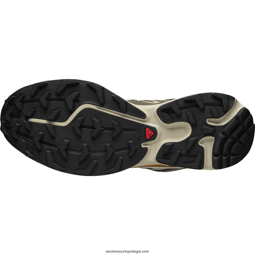 Salomon sapatos esportivos masculinos - extensão xt-6 04D6V899 pena cinza/delicioso/carvalho dourado