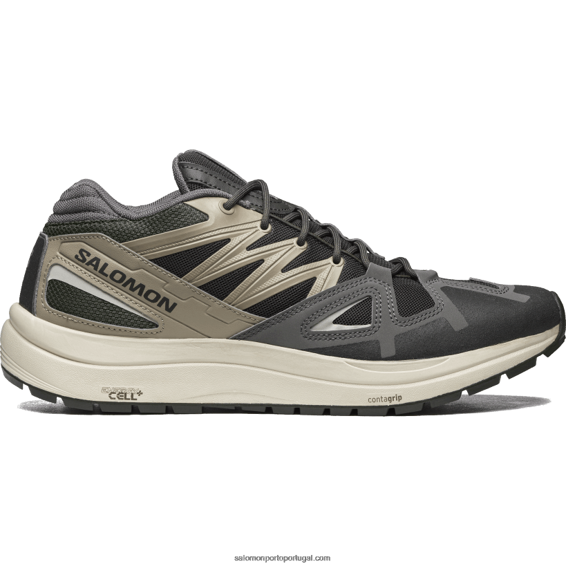 Salomon sapatos esportivos masculinos - odyssey 1 04D6V8105 estanho/beluga/paisagem lunar