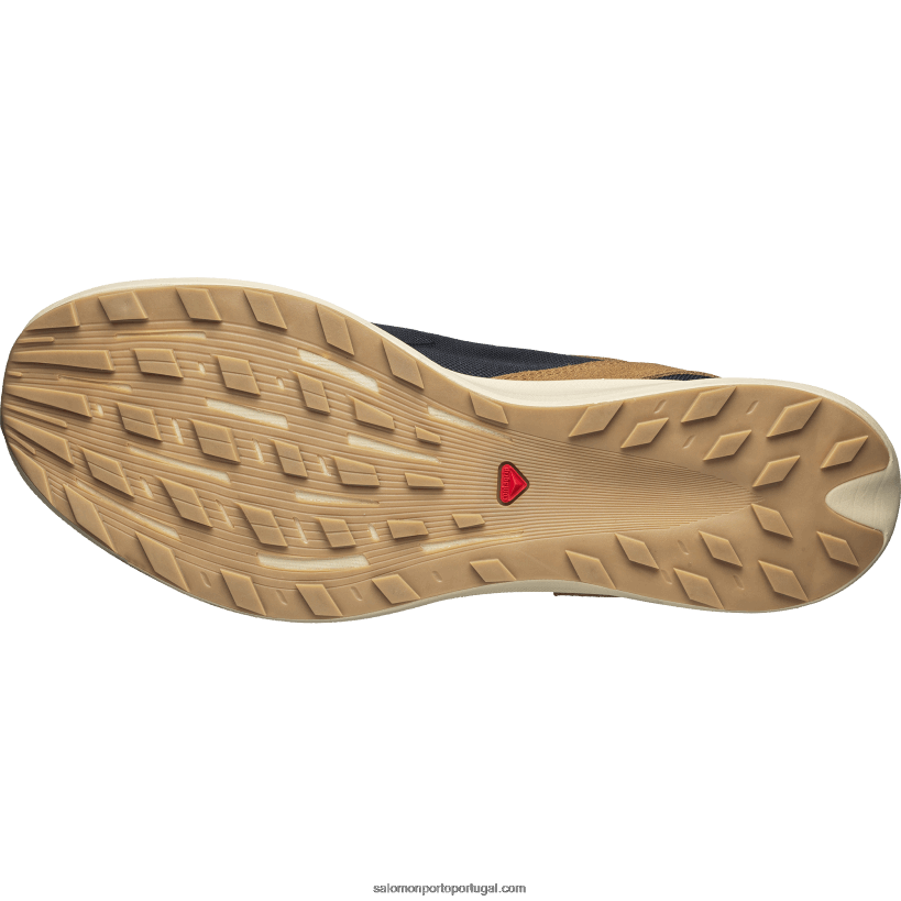 Salomon sapatos esportivos masculinos - pulsar prg 04D6V8157 safira escura/borracha/gelo de baunilha