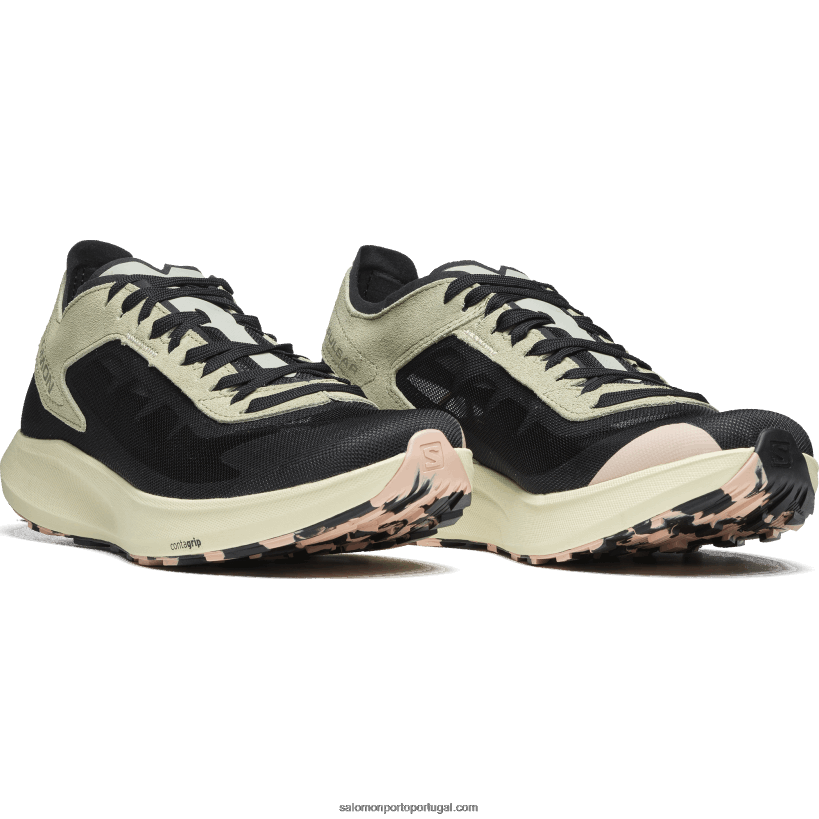 Salomon sapatos esportivos masculinos - pulsar prg 04D6V8158 sálvia do deserto/preta/mariposa