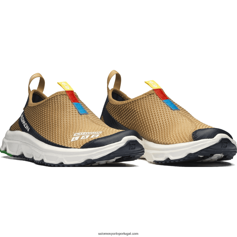 Salomon sapatos esportivos masculinos - rx moc 3.0 04D6V8149 borracha/caramelo/céu granada