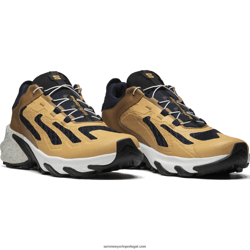 Salomon sapatos esportivos masculinos - speedverse prg 04D6V8117 borracha/safira escura/caramelo