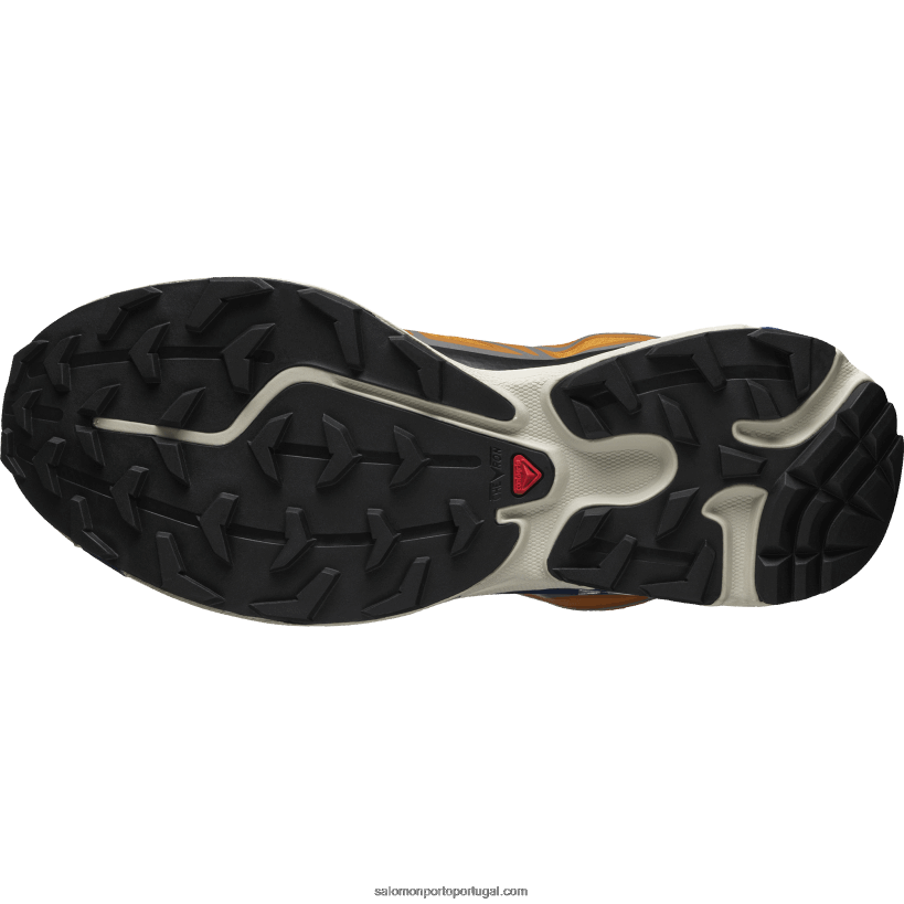 Salomon sapatos esportivos masculinos - utilitário xt-6 gore-tex 04D6V8127 marmelada/preta/peônia azul marinho