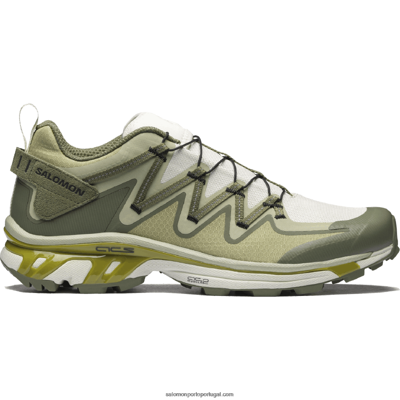 Salomon sapatos esportivos masculinos - utilitário xt-rush 04D6V8123 rola/verde acinzentado/verde líquen profundo