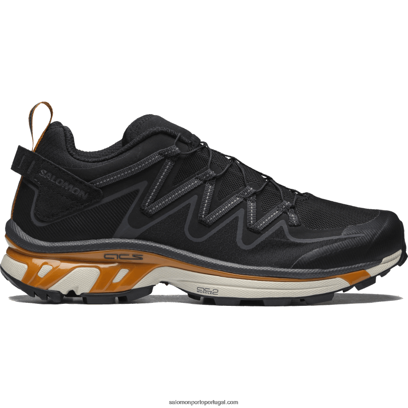 Salomon sapatos esportivos masculinos - utilitário xt-rush 04D6V8125 preto/ébano/marmelada