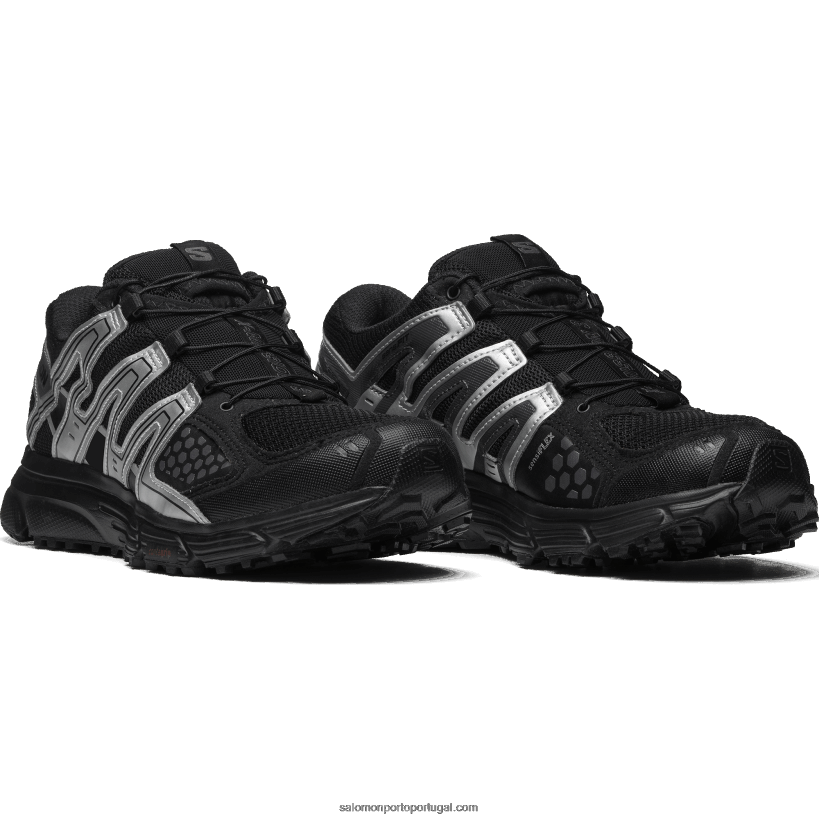 Salomon sapatos esportivos masculinos - x-mission 3 04D6V8204 preto/prata metálico x/ímã