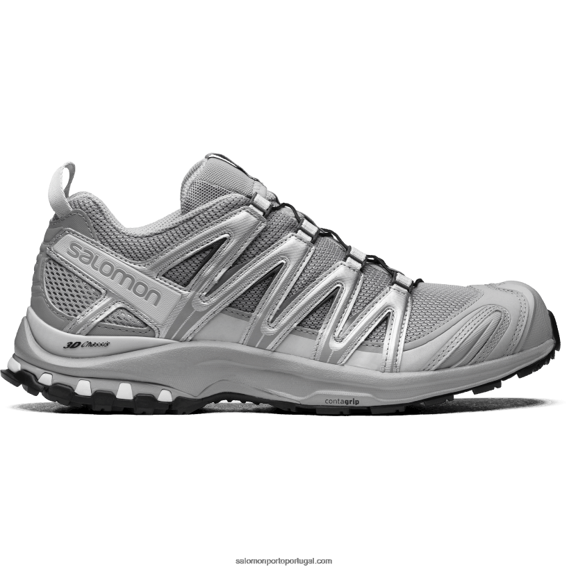 Salomon sapatos esportivos masculinos - xa pro 3d 04D6V8222 liga/prata/rocha lunar
