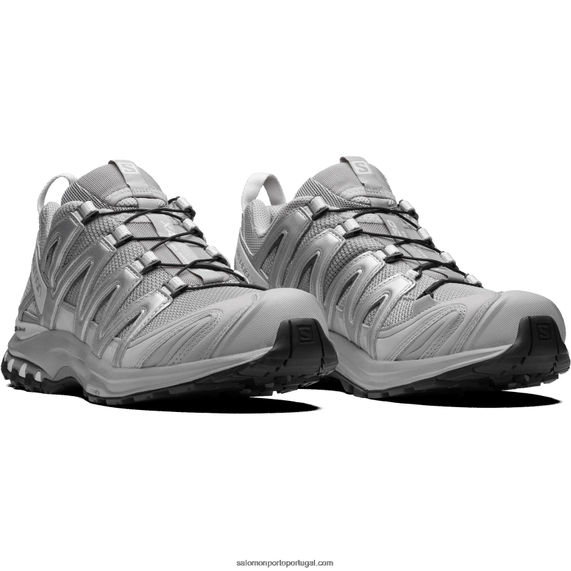 Salomon sapatos esportivos masculinos - xa pro 3d 04D6V8222 liga/prata/rocha lunar