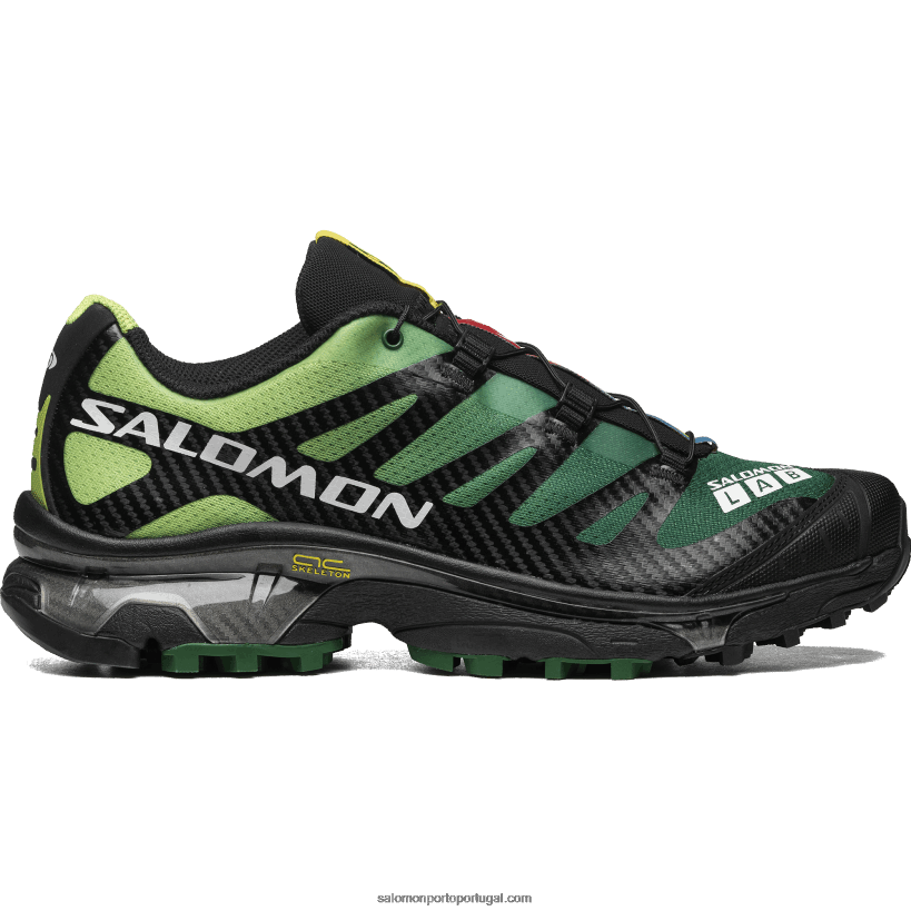Salomon sapatos esportivos masculinos - xt-4 og 04D6V862 eden/verde limão brilhante/branco