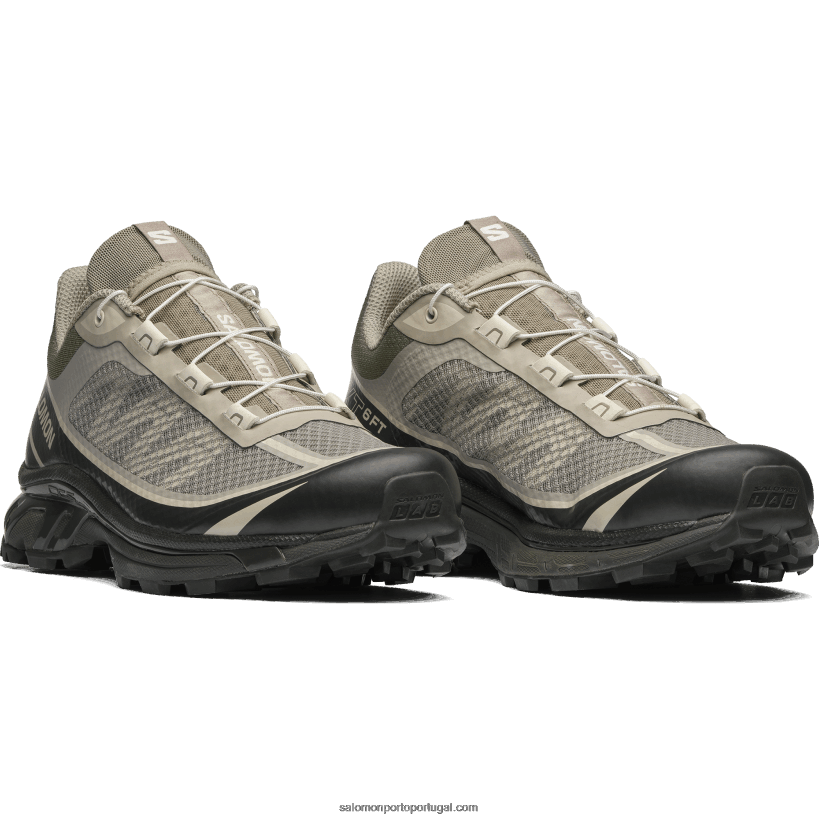 Salomon sapatos esportivos masculinos - xt-6 ft 04D6V892 vintage cáqui/turfa/baunilha gelo