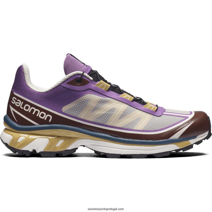 Salomon sapatos esportivos masculinos - xt-6 ft 04D6V896 lilás real/fondant de chocolate/folha de outono
