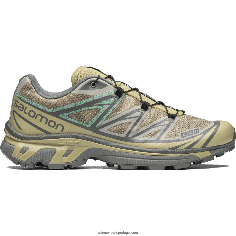 Salomon sapatos esportivos masculinos - xt-6 mindful 04D6V8215 cinza verde/cinza musgo/cinza mamona