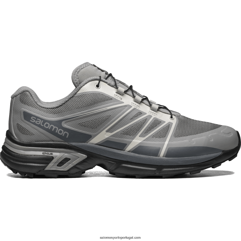 Salomon sapatos esportivos masculinos - xt-wings 2 04D6V8189 geada cinza/tempo tempestuoso/fantasma