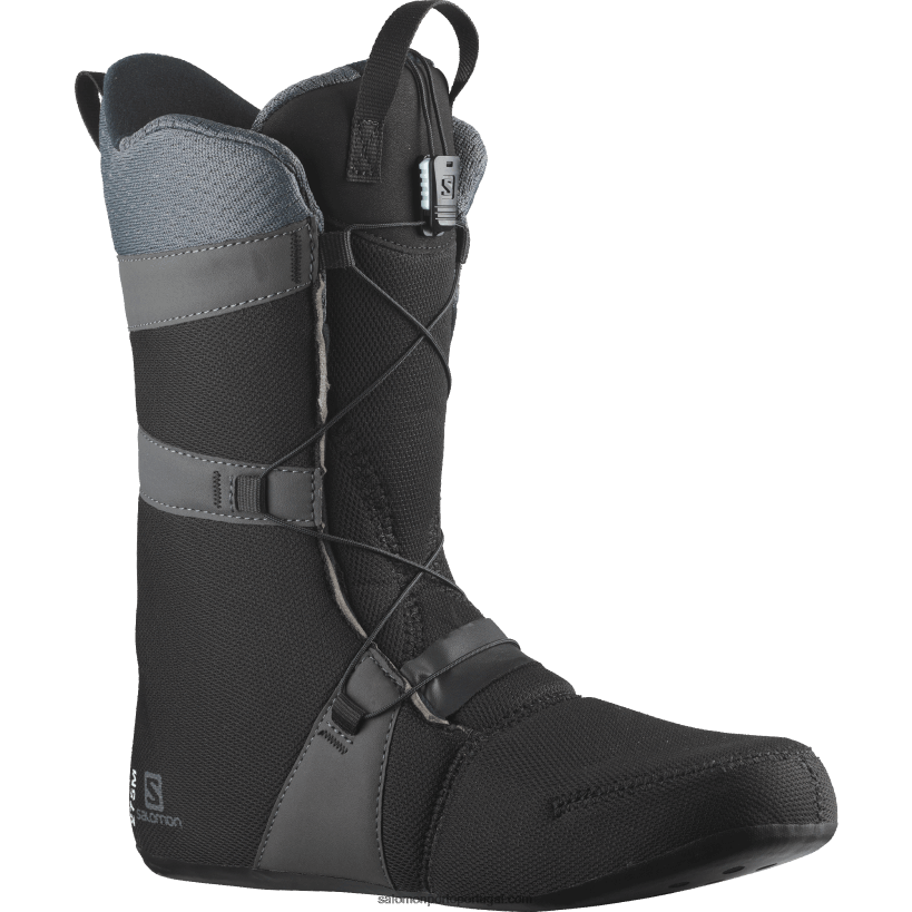 Salomon botas de snowboard masculinas - dialog wide jp 04D6V8601 preto/ímã