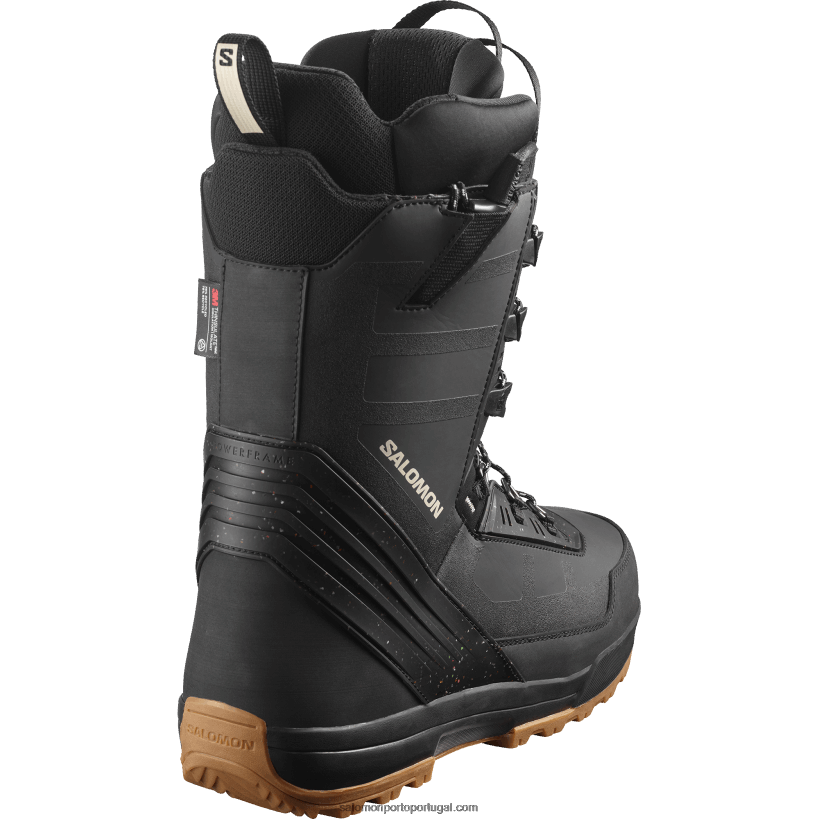 Salomon botas de snowboard para homem - malamute 04D6V8583 preto