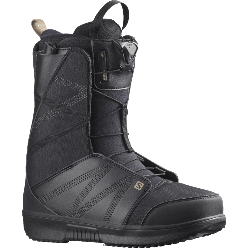 Salomon botas de snowboard para homem - titan 04D6V8596 caju preto/torrado