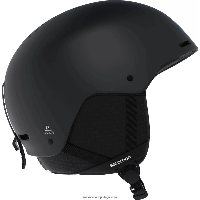 Salomon capacete masculino - brigada 04D6V8632 preto