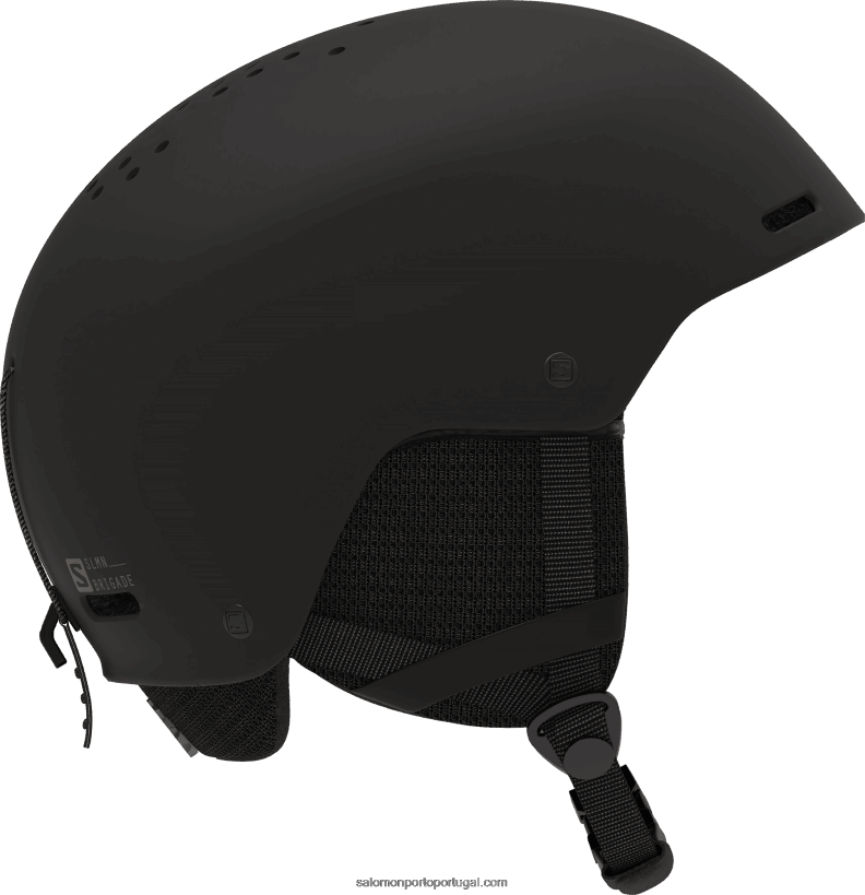 Salomon capacete masculino - brigada 04D6V8636 preto