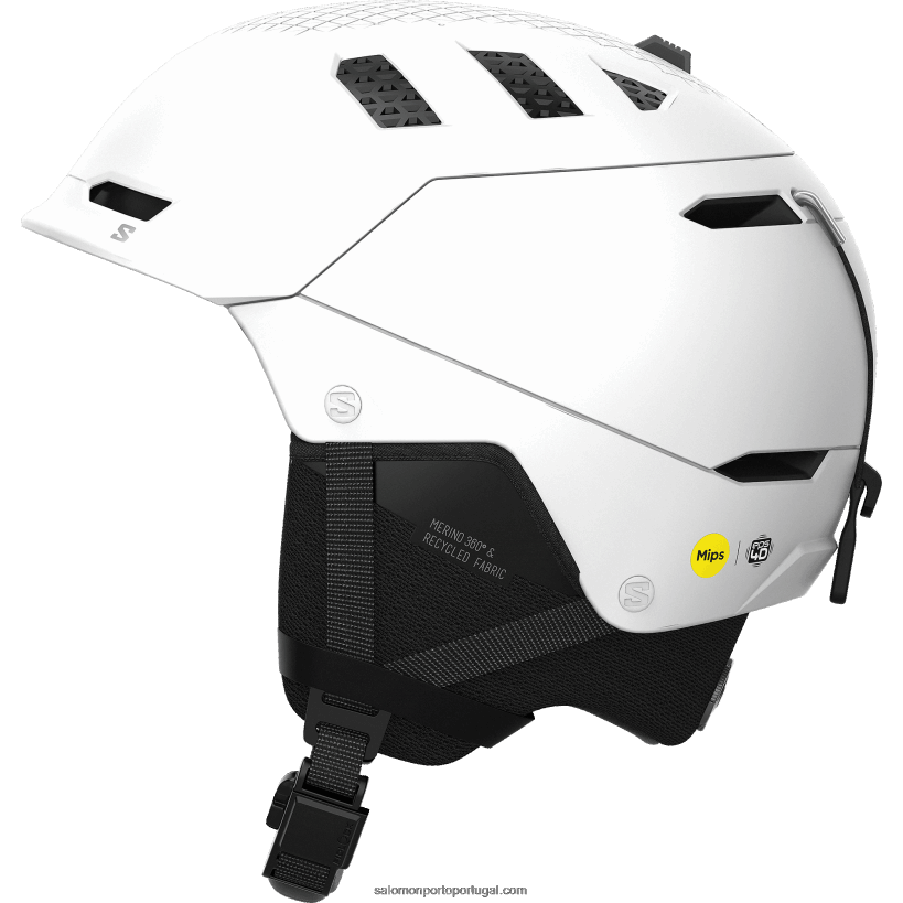 Salomon capacete masculino - husk prime mips 04D6V8626 branco