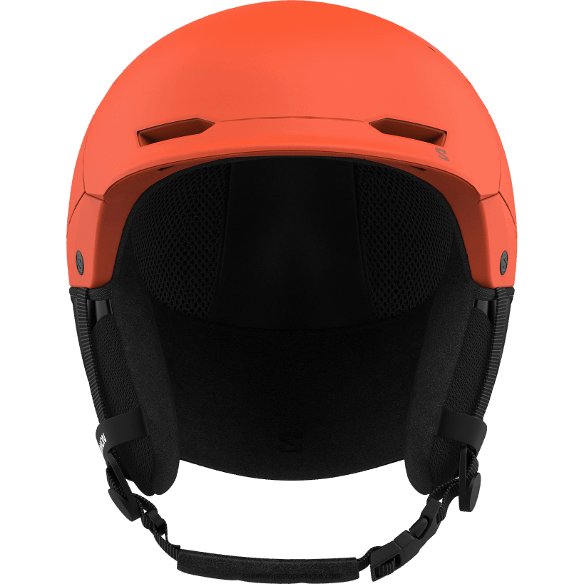 Salomon capacete masculino - husk pro 04D6V8627 Laranja vermelha