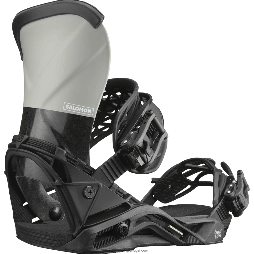 Salomon amarrações de snowboard masculinas - carbono quântico 04D6V8618 carbono
