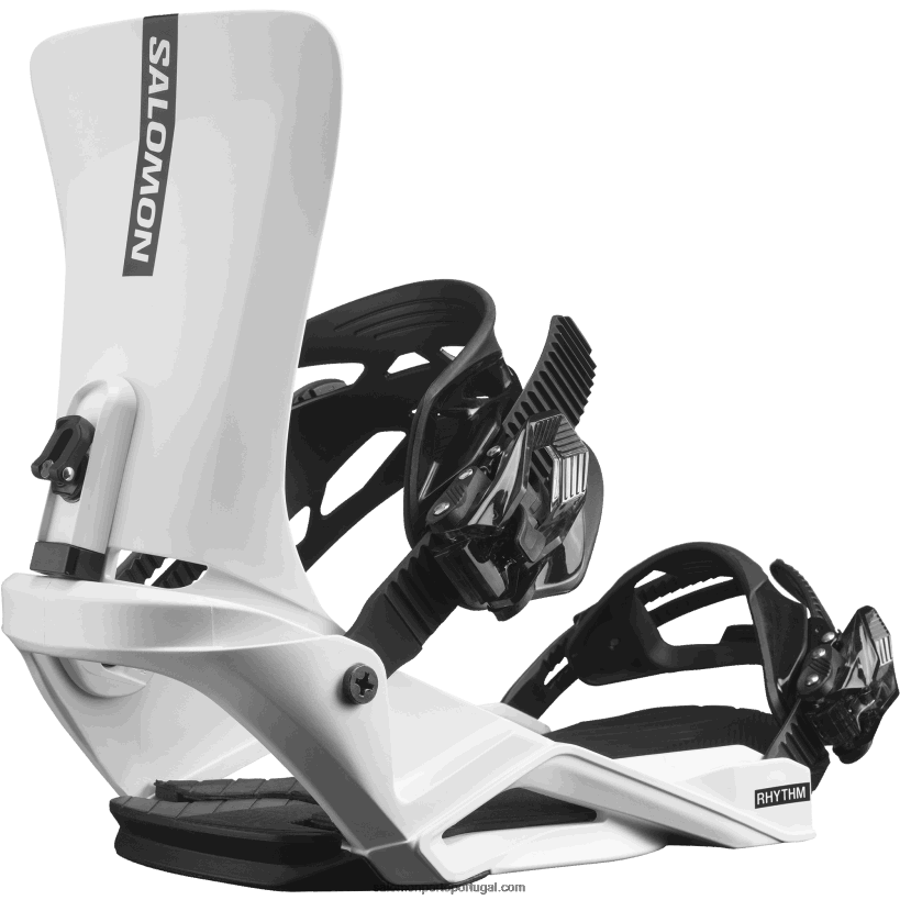 Salomon amarrações de snowboard masculino - ritmo 04D6V8609 branco