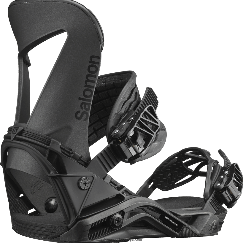 Salomon fixações de snowboard para homem - holograma 04D6V8616 preto