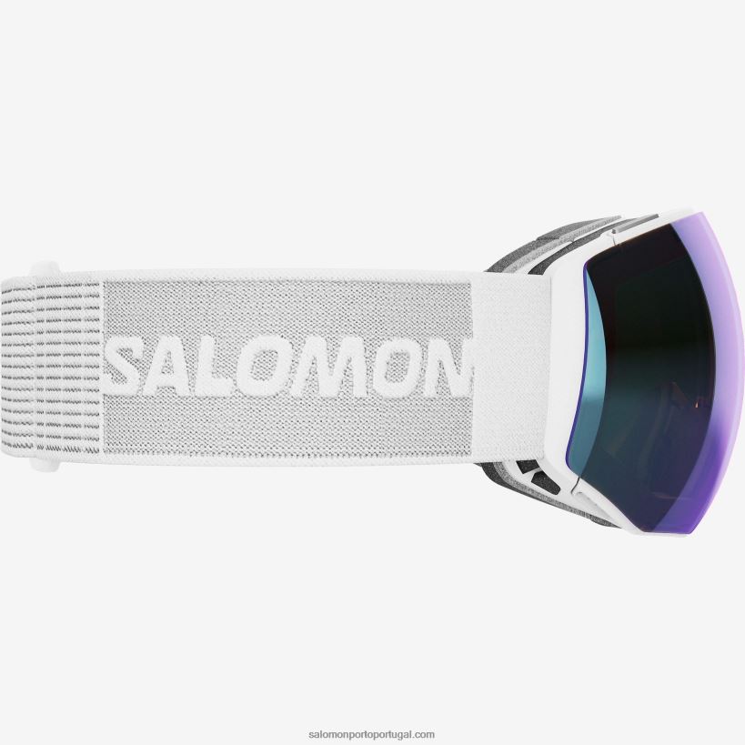 Salomon óculos masculinos - radio prime sigma fotocromático (e lente extra) 04D6V8666 branco